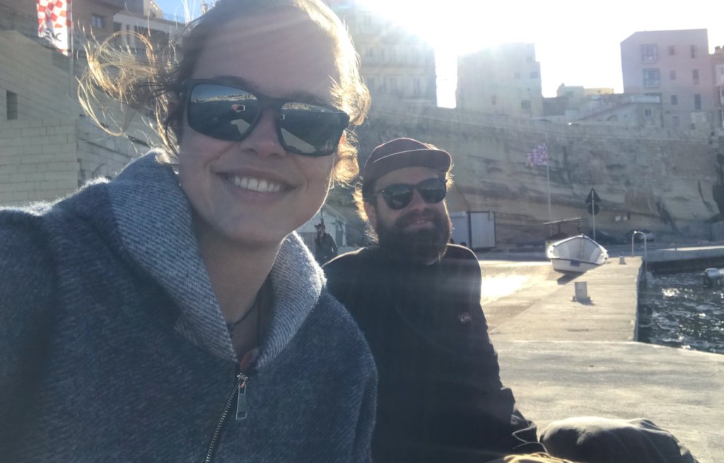 Selfie in Vittoriosa.