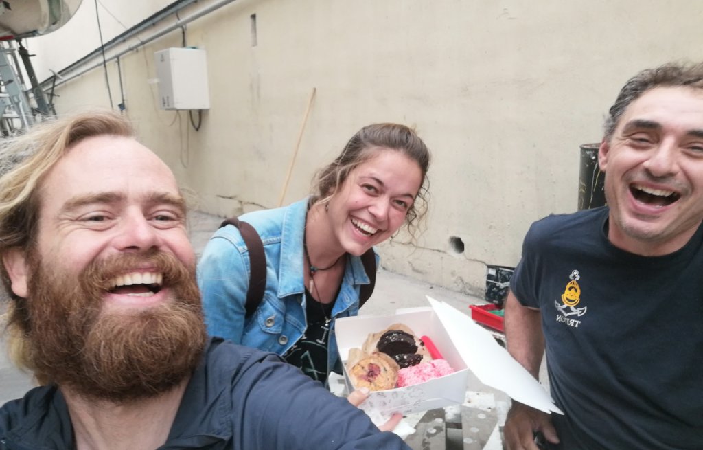 Birthday selfie with Etienne.