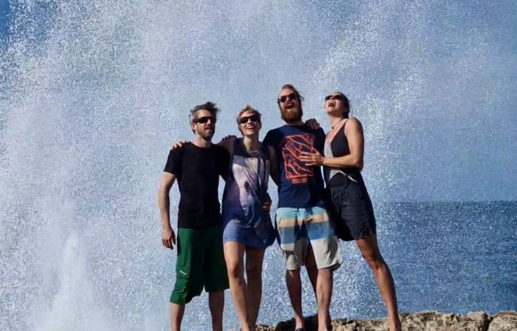 The fountain of the glory hole!